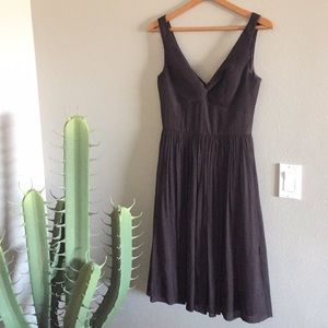 JCrew Brown Dress.